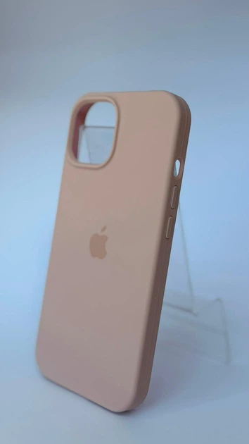 Чохол WAVE Full Silicone Case із захистом 360 по корпусу з внутрішнєю мікрофіброю для iPhone 15 Pink Sand - зображення 2