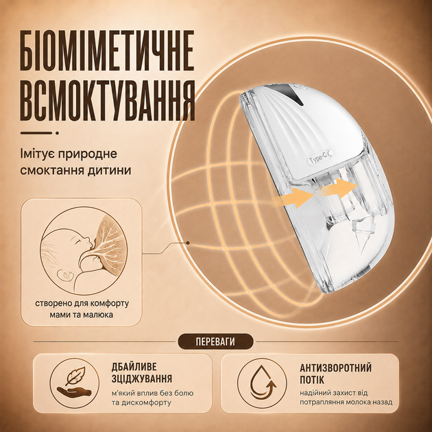 Молокоотсос электрический беспроводной LELIK™ Genius Lacto Pro 210 ml ультратихий и портативный, свободные руки + Подарок пакеты для хранения грудного молока LELIK™ BPA Free, двухслойные, сертифицированные, 150 мл, 30 шт. - Фото 6 Молокоотсос электрический беспроводной LELIK™ Genius Lacto Pro 210 ml ультратихий и портативный, свободные руки + Подарок пакеты для хранения грудного молока LELIK™ BPA Free, двухслойные, сертифицированные, 150 мл, 30 шт. - изображение 6