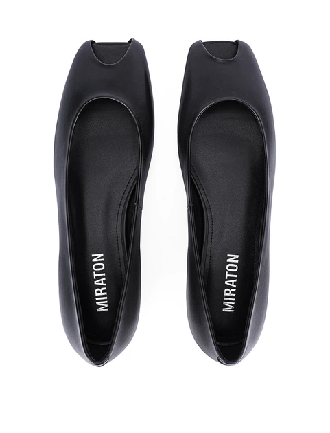 Балетки MIRATON 650L-02Q-S10 Черный 36 - Фото 2 Балетки MIRATON 650L-02Q-S10 Черный 36 - изображение 2