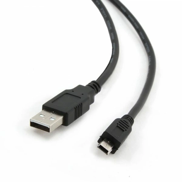 Зарядний кабель Cablexpert Premium Mini USB 5pin 3m Black (CCP-USB2-AM5P-10) - Фото 2 Зарядний кабель Cablexpert Premium Mini USB 5pin 3m Black (CCP-USB2-AM5P-10) - изображение 2