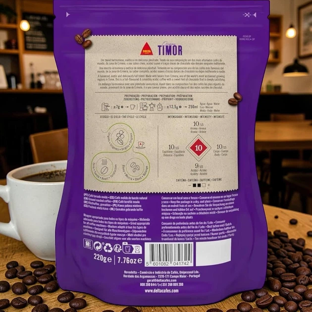 Кава мелена Delta Cafes Origins Timor 220 г - изображение 2