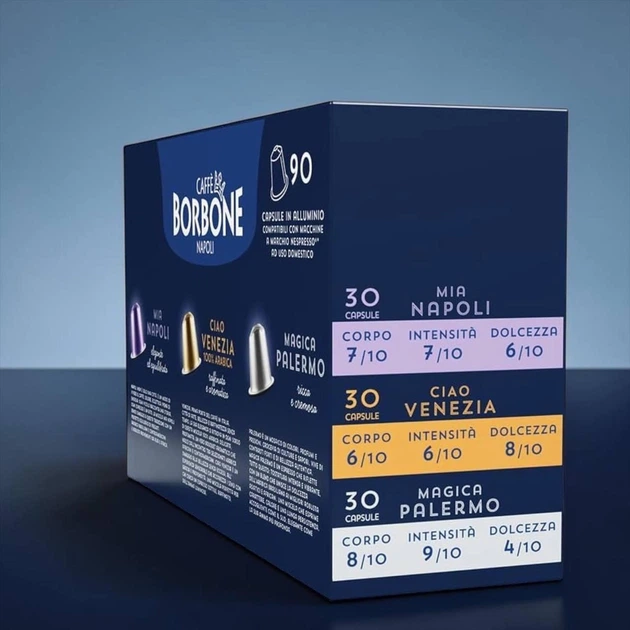 Набор кофе в капсулах Caffe Borbone Variety Pack Nespresso 90 шт - изображение 2