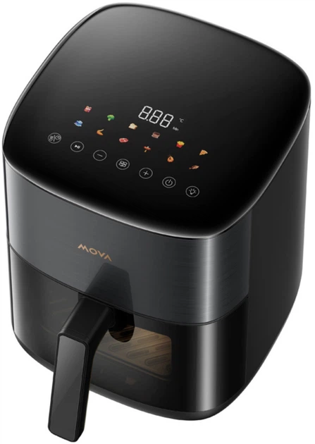Frytkownica beztłuszczowa Mova AeroChef FD10s Pro Black - Zdjęcie 2 Frytkownica beztłuszczowa Mova AeroChef FD10s Pro Black - obraz 2