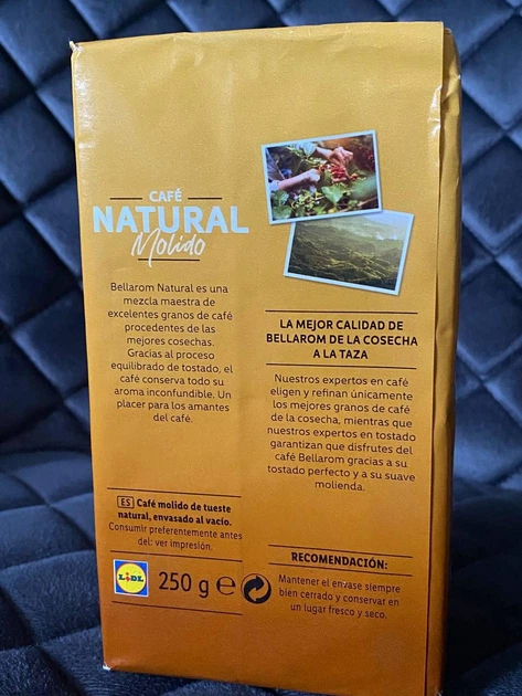 Кофе молотый Bellarom cafe natural molido - Фото 3 Кофе молотый Bellarom cafe natural molido - изображение 3