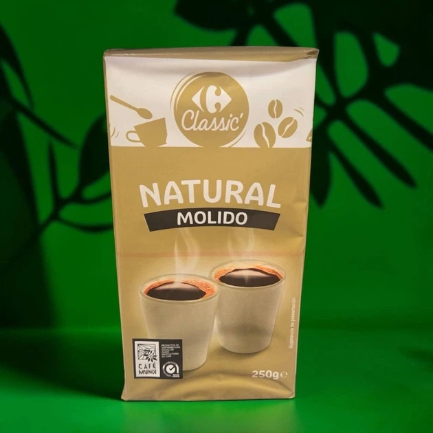 Кава мелена Carrefour Classic Natural Molido 250 г - Фото 1 Кава мелена Carrefour Classic Natural Molido 250 г - зображення 1