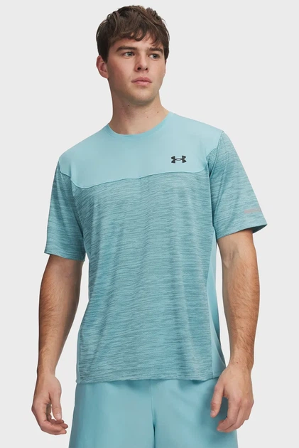 Чоловіча блакитна футболка UA Tech Utility SS-BLU Under Armour M 6004965-425 - Фото 1 Чоловіча блакитна футболка UA Tech Utility SS-BLU Under Armour M 6004965-425 - зображення 1