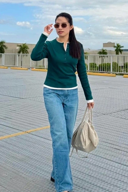 Лонгслив Uniqlo 44(M) Зеленый (154934) - изображение 7