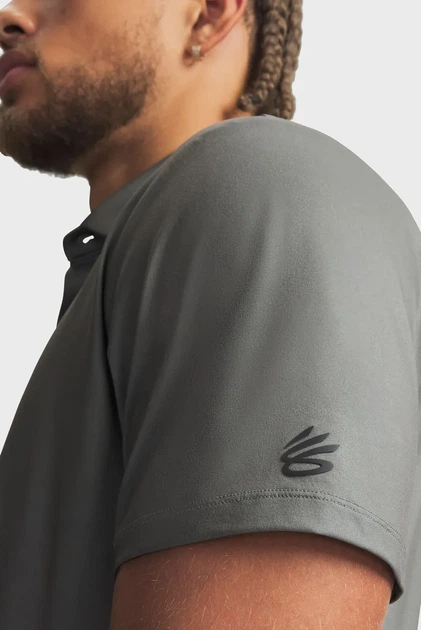 Чоловіча сіра сорочка Curry Drive BD Shirt Under Armour XL 6011353-709 - Фото 3 Чоловіча сіра сорочка Curry Drive BD Shirt Under Armour XL 6011353-709 - зображення 3