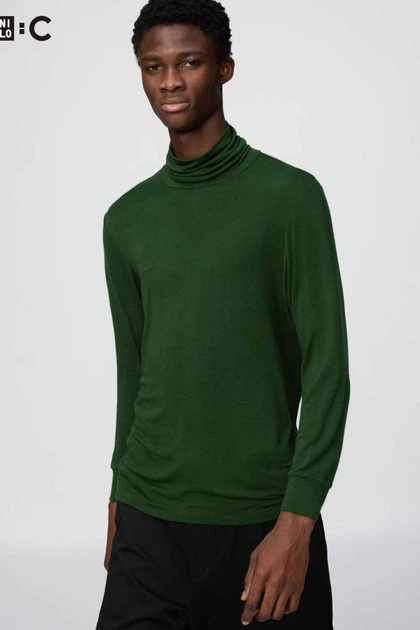 Гольф Uniqlo 52(XL) Зеленый (154925) - Фото 1 Гольф Uniqlo 52(XL) Зеленый (154925) - изображение 1