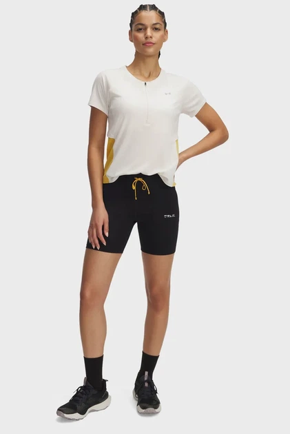 Жіночі чорні шорти UA Trail Run Fitted Short Under Armour XS 1389614-001 - изображение 2