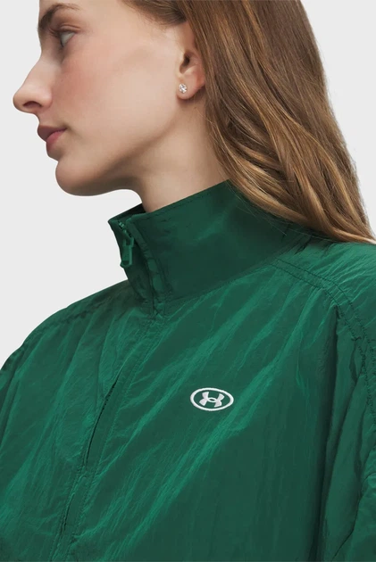 Жіноча зелена вітровка Rival Woven Top Under Armour M 6013565-312 - Фото 3 Жіноча зелена вітровка Rival Woven Top Under Armour M 6013565-312 - зображення 3
