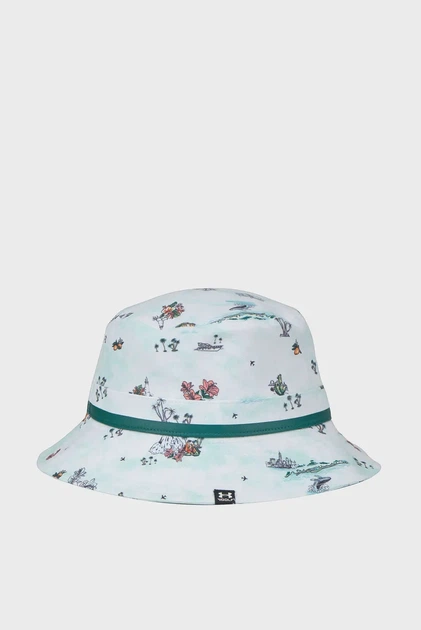 Біла панама з візерунком DRIVE BUCKET Under Armour S/M 1383483-103 - Фото 3 Біла панама з візерунком DRIVE BUCKET Under Armour S/M 1383483-103 - изображение 3