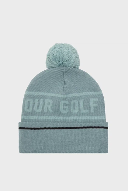 Чоловіча бірюзова шапка M's Drive Pom Beanie Under Armour OSFM 6005959-587 - изображение 3