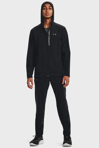 Чоловічі чорні спортивні штани UA OUTRUN THE STORM PANT Under Armour XL 1376799-001 - Фото 2 Чоловічі чорні спортивні штани UA OUTRUN THE STORM PANT Under Armour XL 1376799-001 - изображение 2