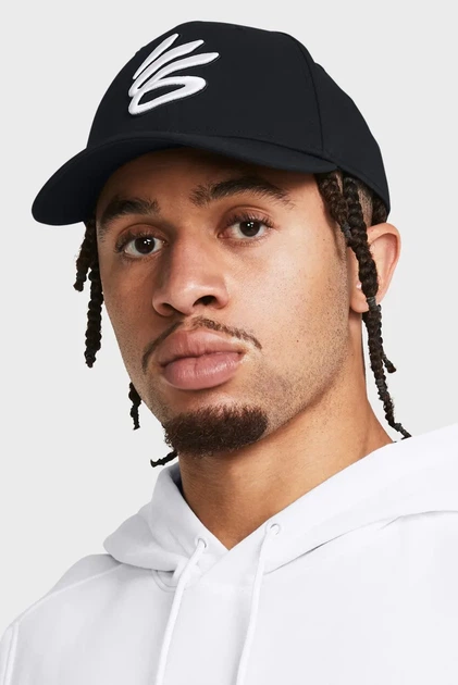 Чоловіча чорна кепка UA Curry Snapback Under Armour OSFM 1380010-001 - изображение 2
