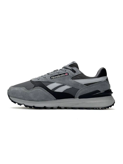 Чоловічі кросівки Reebok Classic Leather 2400 Grey Black White 42 - Фото 1 Чоловічі кросівки Reebok Classic Leather 2400 Grey Black White 42 - зображення 1