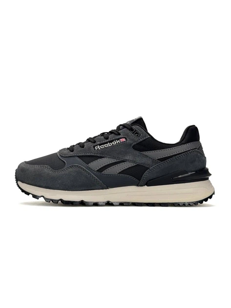 Чоловічі кросівки Reebok Classic Leather 2400 Grey Black 42 - Фото 1 Чоловічі кросівки Reebok Classic Leather 2400 Grey Black 42 - зображення 1
