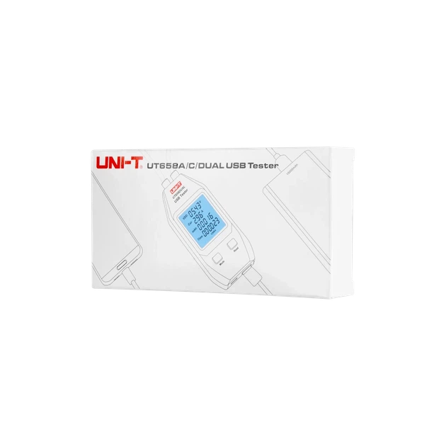 Tester UNI-T UT658Dual MIE0415 (5901890056878) - obraz 3