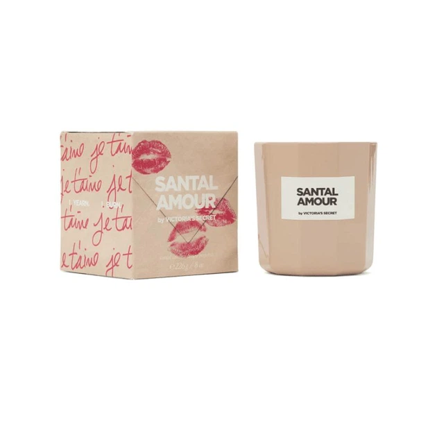Ароматична свічка Victoria's Secret Single Wick Candle Santal Amour 226 г - Фото 2 Ароматична свічка Victoria's Secret Single Wick Candle Santal Amour 226 г - зображення 2