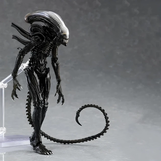 Фигурка Ксеноморф RESTEQ 16 см — коллекционная фигурка Чужого из фильма «Alien» на подставке - Фото 4 Фигурка Ксеноморф RESTEQ 16 см — коллекционная фигурка Чужого из фильма «Alien» на подставке - изображение 4