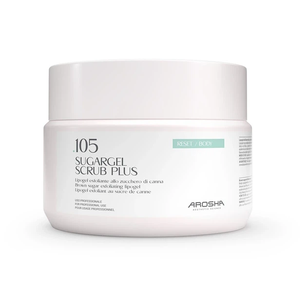Скраб-эксфолиант для тела с коричневым сахаром Arosha 105 Sugargel Scrub Plus 500 мл - Фото 1 Скраб-эксфолиант для тела с коричневым сахаром Arosha 105 Sugargel Scrub Plus 500 мл - изображение 1