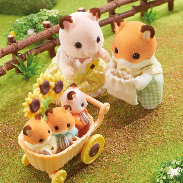 Набір фігурок Sylvanian Families Сім'я Хом'яків (5856) - зображення 12