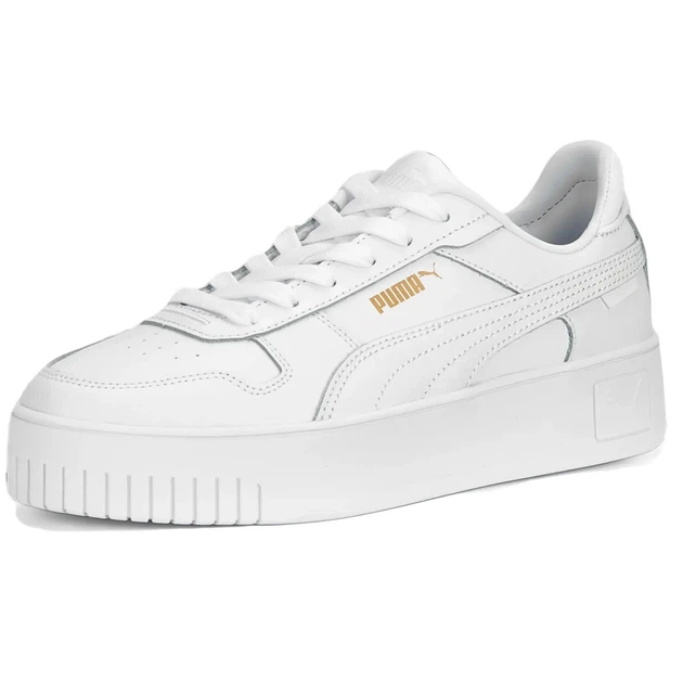 Кроссовки Puma Carina Street White/White/Gold р. 9/40/25.5см - Фото 2 Кроссовки Puma Carina Street White/White/Gold р. 9/40/25.5см - изображение 2