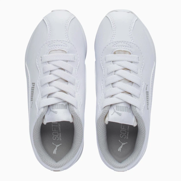 Кроссовки Puma Kids Turin II AC White/White р. 1.5/32.5/20.5см - Фото 3 Кроссовки Puma Kids Turin II AC White/White р. 1.5/32.5/20.5см - изображение 3