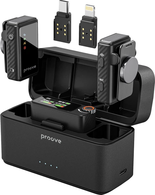 Беспроводной петличный микрофон Proove Forum Pro Black (680770001) - изображение 2