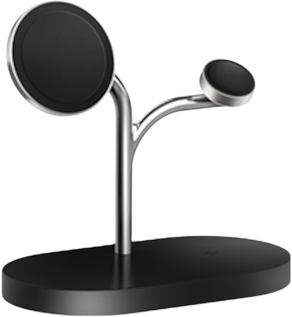 Bezprzewodowa stacja ładowania Samsung GP-PWU024WIABW Qi2 3-in-1 Wireless Charger 15W Czarna - Zdjęcie 3 Bezprzewodowa stacja ładowania Samsung GP-PWU024WIABW Qi2 3-in-1 Wireless Charger 15W Czarna - obraz 3