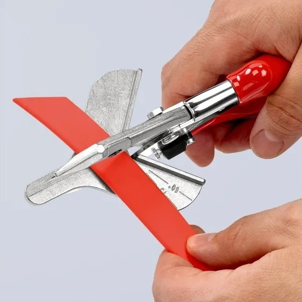 Obcinak uciosowy Knipex do profilów z tworzywa sztucznego i uszczelek z gumy (94 35 215) - obraz 9