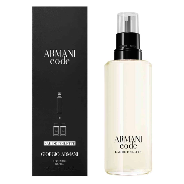 Туалетная вода для мужчин Armani Code Refill, 150 мл - Фото 2 Туалетная вода для мужчин Armani Code Refill, 150 мл - изображение 2
