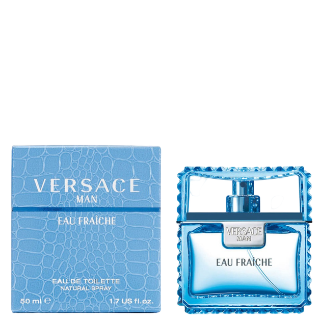 Туалетна вода Versace EAU FRAÎCHE, 50 мл - Фото 2 Туалетна вода Versace EAU FRAÎCHE, 50 мл - зображення 2