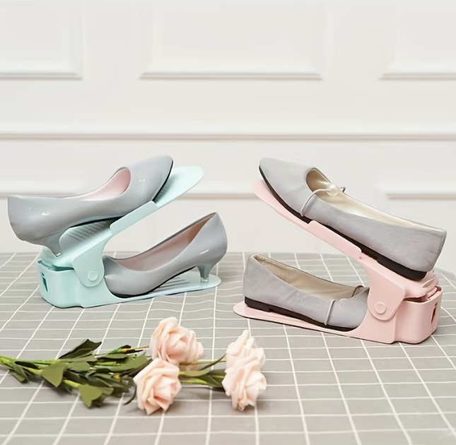 Подставка органайзер для обуви двойная TOPA 6 шт в наборе Shoes Holder - Фото 5 Подставка органайзер для обуви двойная TOPA 6 шт в наборе Shoes Holder - зображення 5