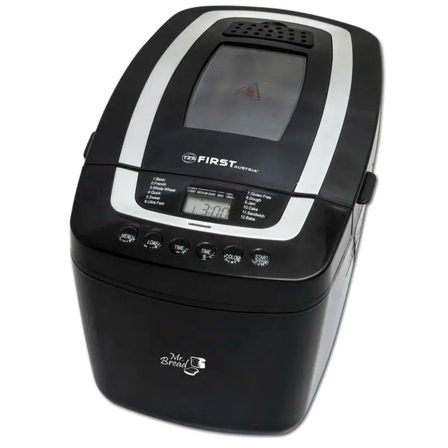 Хлебопечка 800 Вт 1.25 кг 12 программ для дома First MC-0904 - изображение 3