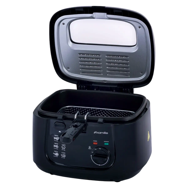 Фритюрница 1800 Вт 2.5 л для кухни Kamille MC-3156 - изображение 2