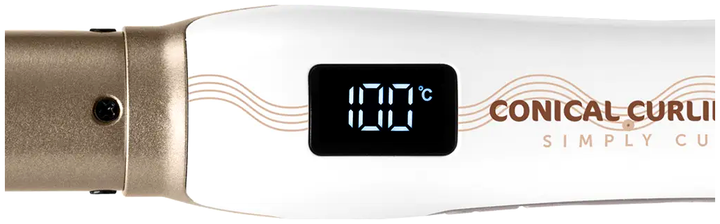 Плойка конусная керамическая 80 230 градусов для всех типов волос 1 шт ECG MC-0705 - зображення 5