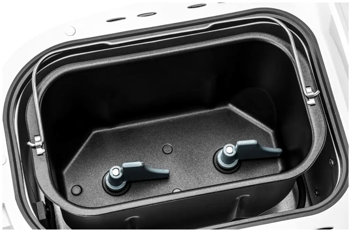 Хлебопечь 850 Вт 12 программ для дома 1.25 кг белая ECG MC-0877 - изображение 9