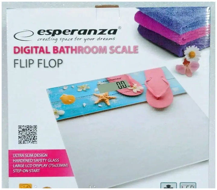 Весы напольные электронные с высокой точностью 180 кг стекло Esperanza MC-1883 - изображение 2