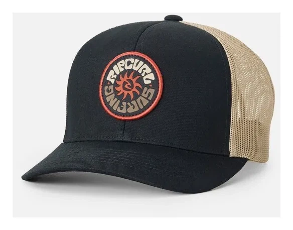 Кепка Rip Curl ( 1FMMHE ) CUSTOM CURVE TRUCKER 2026 (Мультиколор, BLACK/KHAKI) - Фото 1 Кепка Rip Curl ( 1FMMHE ) CUSTOM CURVE TRUCKER 2026 (Мультиколор, BLACK/KHAKI) - изображение 1