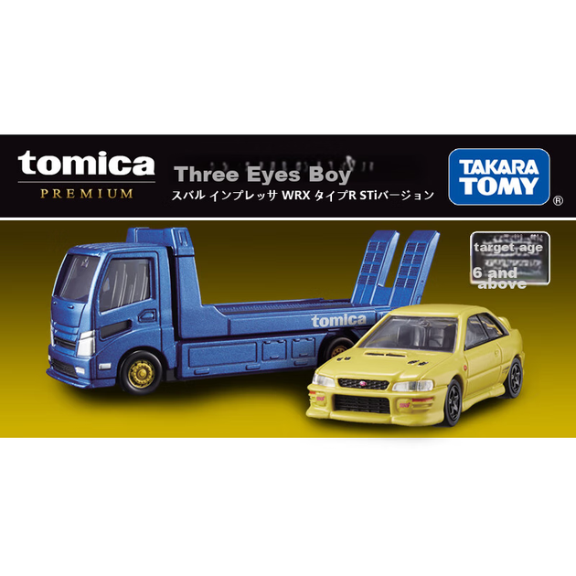 Детская модель автомобиля из сплава TAKARA TOMY, подарок для мальчиков, флагманская версия транспортного средства Subaru 912583 - зображення 5