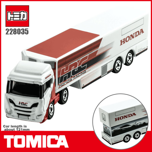 Модель автомобіля Tomica 228035 №149 автовоз для гоночних машин, металева, подовжена - зображення 2