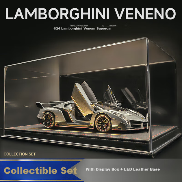 Модель автомобиля Chiyumoxing Veneno, из сплава, гоночная - изображение 4