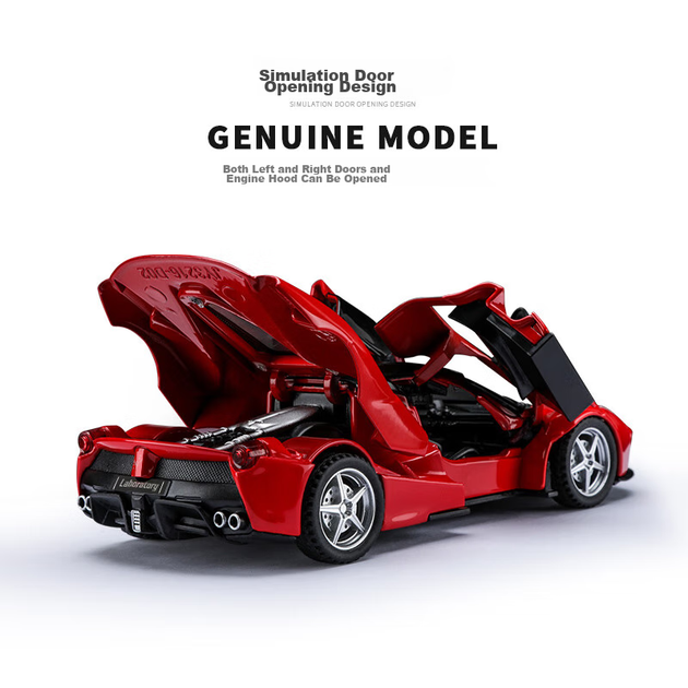 Машинка Anby Families Ferrari игрушечная из сплава коллекционная - Фото 7 Машинка Anby Families Ferrari игрушечная из сплава коллекционная - изображение 7