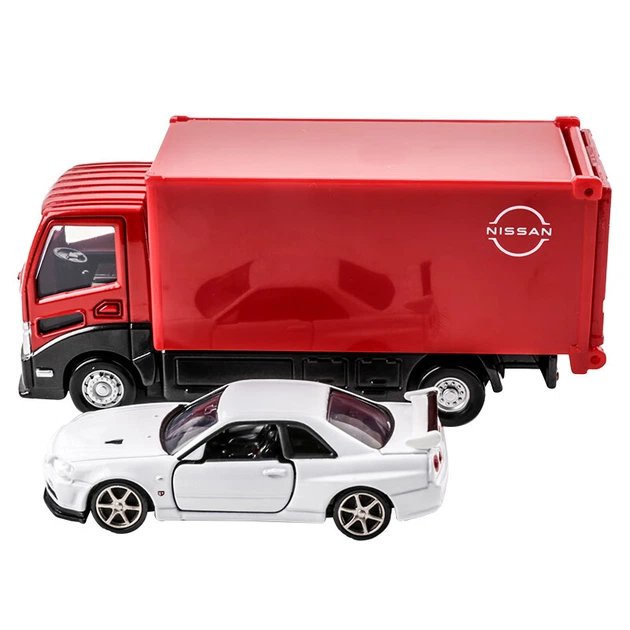 TAKARA TOMY, Модель автомобиля из сплава для детей, флагманская версия транспортного средства Nissan GT-R, 912590 - Фото 3 TAKARA TOMY, Модель автомобиля из сплава для детей, флагманская версия транспортного средства Nissan GT-R, 912590 - изображение 3