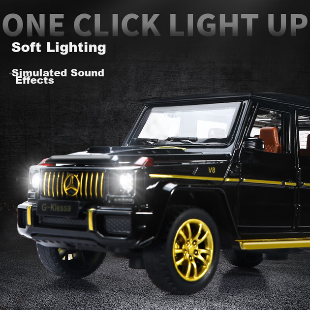 Модель Cawndilla Mercedes-Benz G из сплава инерционная - изображение 4