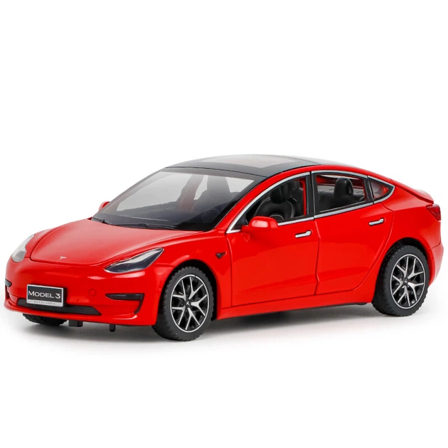 Модель автомобіля Heimanba Tesla Model S, масштаб 1/24, біла, колекційна - Фото 5 Модель автомобіля Heimanba Tesla Model S, масштаб 1/24, біла, колекційна - зображення 5