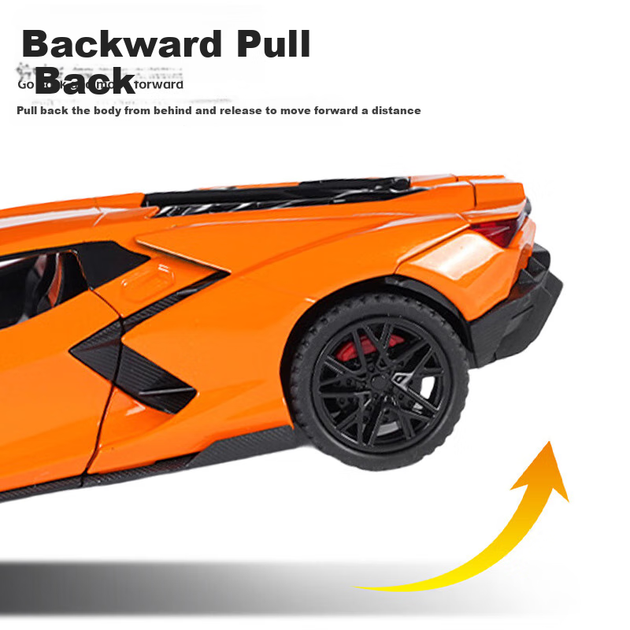 Машинка Chiyuchewan модель Lamborghini зі сплаву колекційна для хлопчиків - зображення 6