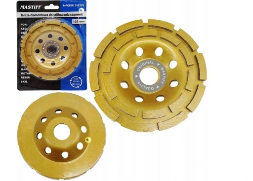 Алмазный диск для шлифовки бетона 125 мм Mastiff MFGDB125222S - изображение 2