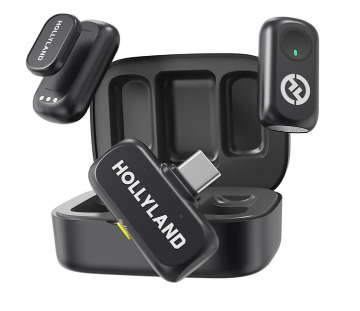 Мікрофонна радіосистема для смартфона Hollyland Lark A1 Duo USB-C - Фото 2 Мікрофонна радіосистема для смартфона Hollyland Lark A1 Duo USB-C - изображение 2